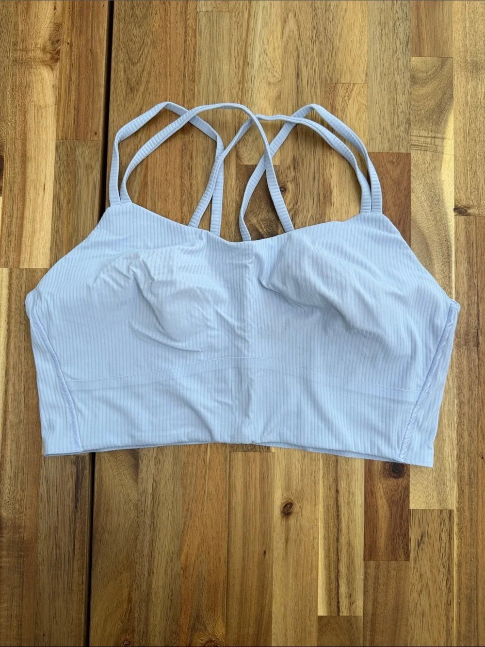 Lululemon Like a Cloud Long Lined Ribbed Sports Bra